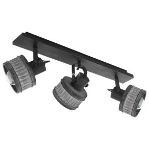   Lampă de tavan cu trei socluri, gri-negru - Turrock Eglo 43446