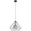 Lampă suspendată, culoare negru fum - Vernham Eglo 43481