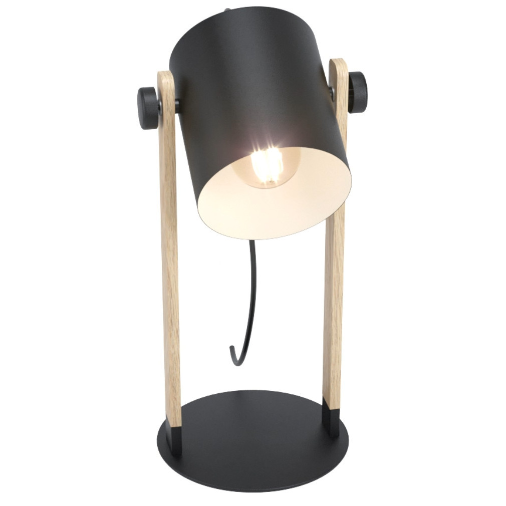 Lampa de masă scandinavă, 42 cm - Hornwood Eglo 43519, cu soclu 1xE27