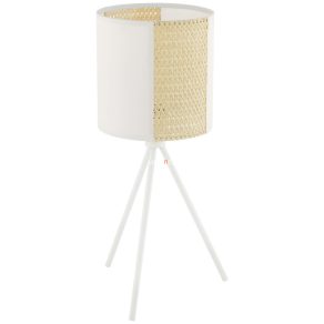   Lampă de masă cu trei picioare, culoare alb-natural, 61 cm - Arnhem Eglo 43555, cu soclu 1xE27