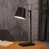 Lampă de birou neagră, 48 cm - Lacey Eglo 43613, cu 1 soclu E14