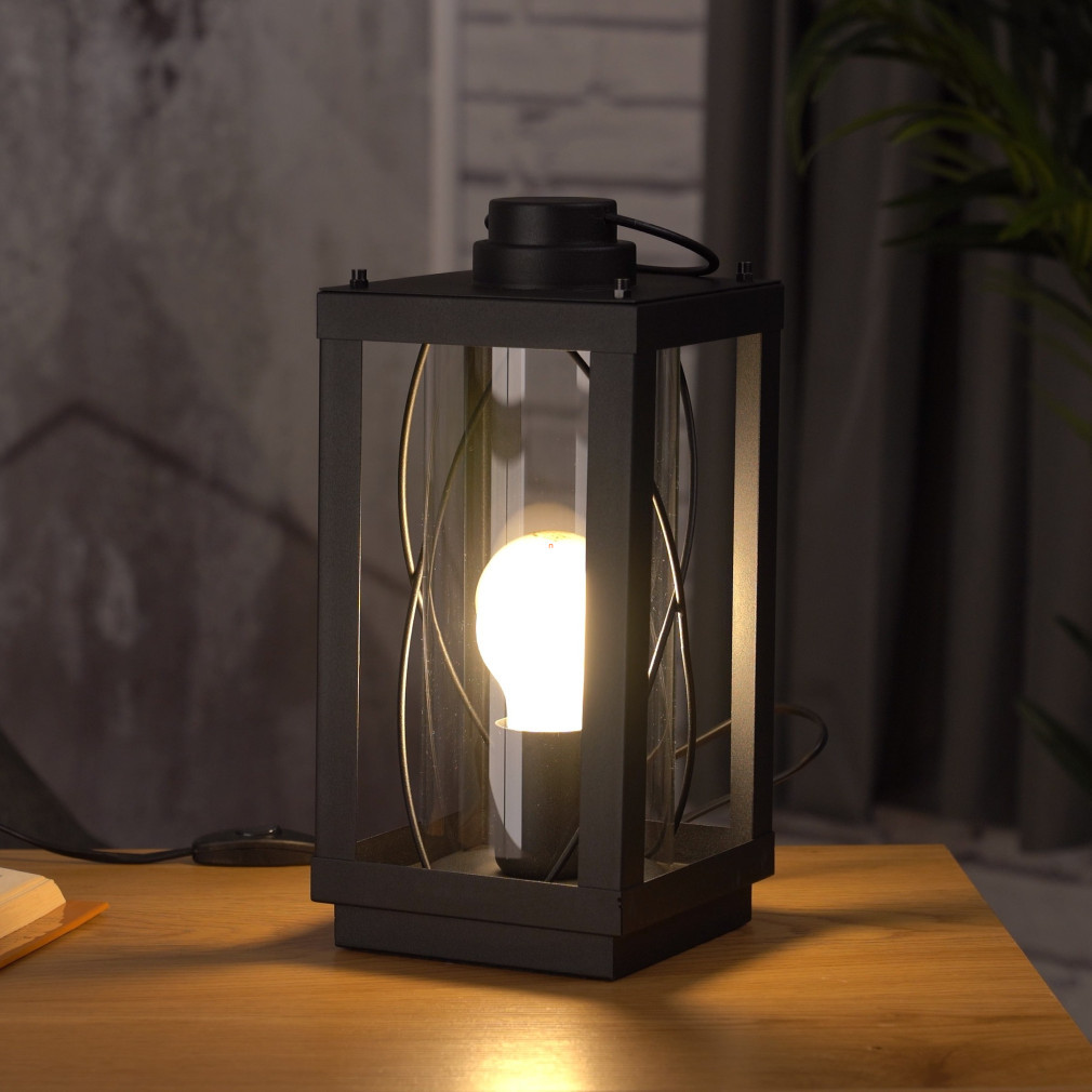 Lampa de masă rustică, suspendabilă, 40 cm - Bradford Eglo 43624, cu soclu 1xE27