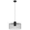 Lampă suspendată, 48 cm, alb-negru - Milligan Eglo 43628