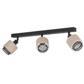   Lampă spot textilă - Rosley Eglo 43658, cu soclu 3xE14, 220-240 V, IP20