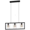 Lampă suspendată cu trei socluri, negru - Jubily Eglo 43663