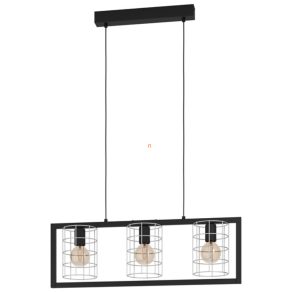  Lampă suspendată cu trei socluri, negru - Jubily Eglo 43663