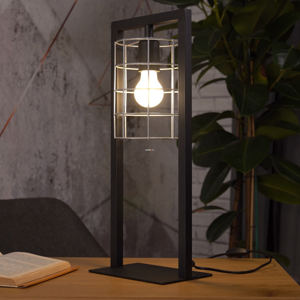 Lampa de masă Loft, 53 cm - Jubily Eglo 43665, cu soclu 1xE27