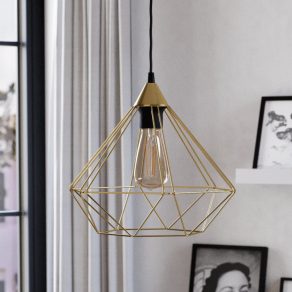 Lampă suspendată, alamă - Tarbes Eglo 43679