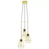 Lampă suspendată cu trei socluri, 35,5x130 cm, alamă - Tarbes Eglo 43683