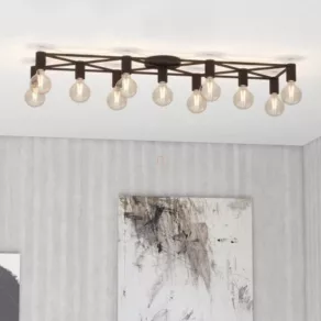   Lampă de tavan - Speke Eglo 43722, cu 11 socluri E27, 220-240 V