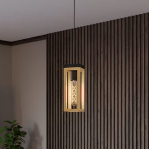   Lampă suspendată - Nafferton Eglo 43743, cu soclu 1xE27, 220-240 V