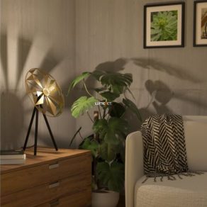   Lampă de masă de designer, aurie, 57 cm - Castanuelo Eglo 43808, cu soclu 1xE27