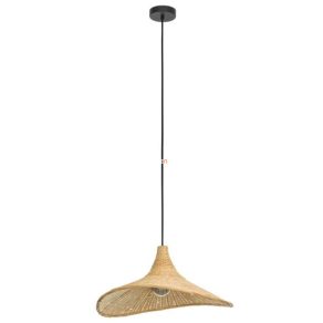 Lampă suspendată, maro-negru - Haxey Eglo 43869