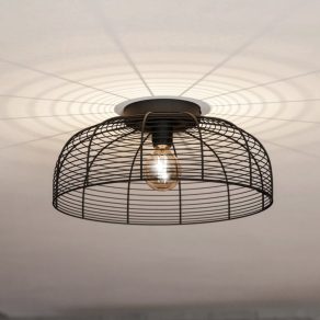   Lampă de tavan cu abajur, 45 cm - Rinroe Eglo 43896, cu soclu 1xE27, 220-240 V