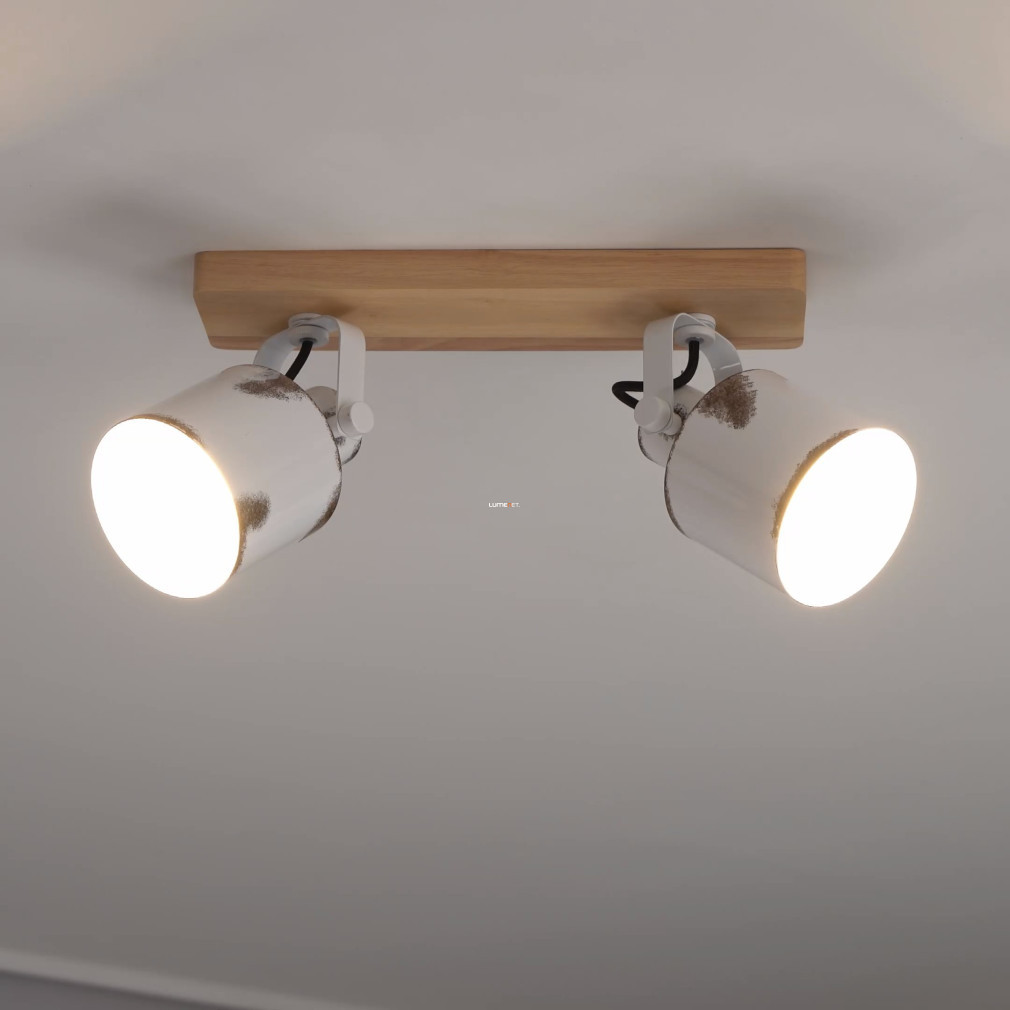 Lampa cu spot alb-negru cu 2 socluri - Kilburn Eglo 43922
