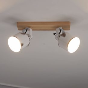 Lampă cu spot alb-negru cu 2 socluri - Kilburn Eglo 43922