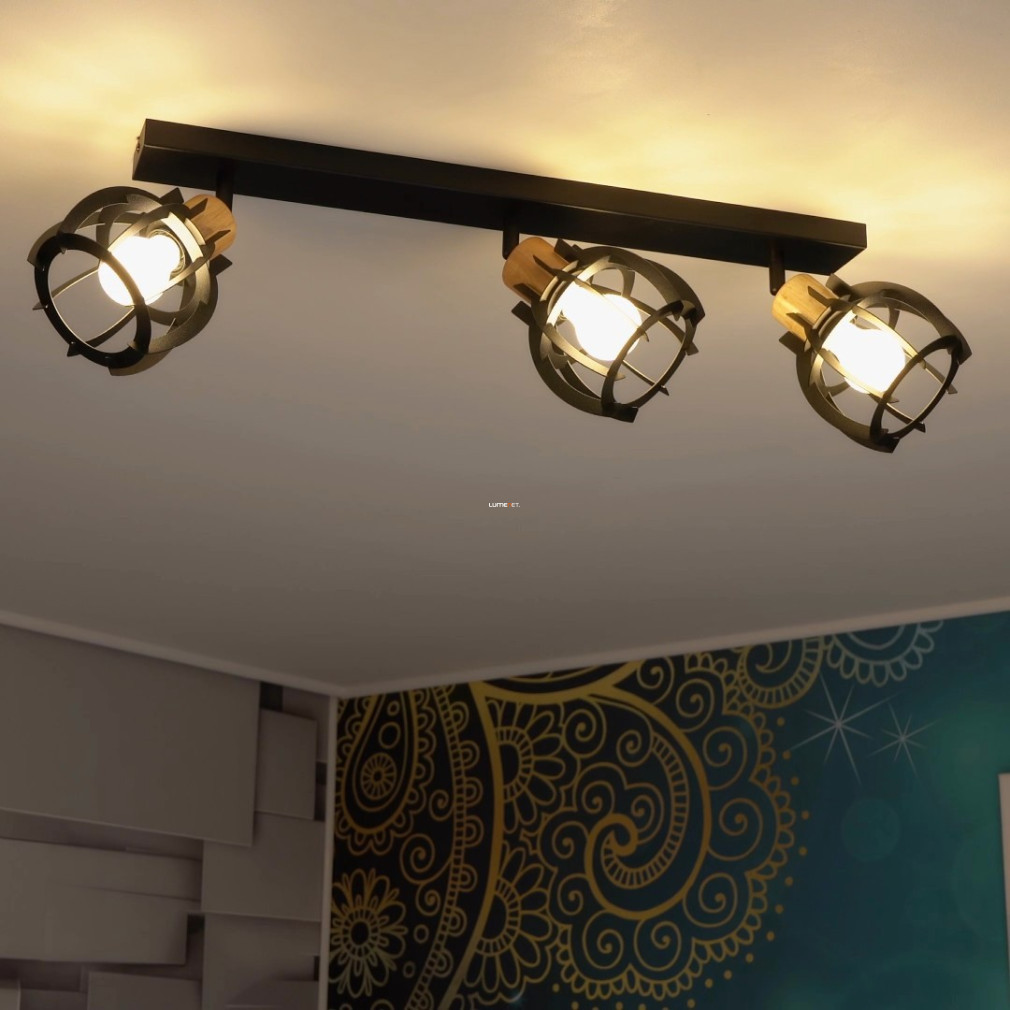 Lampa spot cu grilă și 3 socluri - Stillington 1 Eglo 43928