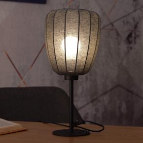   Lampă de masă din material textil, 39 cm - Barlaston Eglo 43946, cu soclu 1xE27