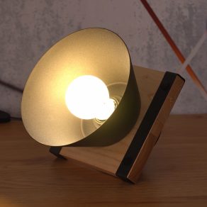   Lampa de masă Loft, 15 cm - Maccles Eglo 43959, cu soclu 1xE27