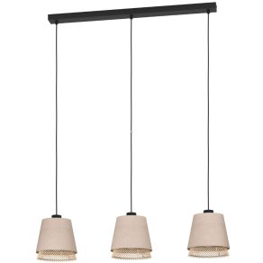 Lampă suspendată naturală - Tabley Eglo 43976