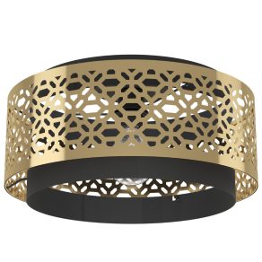 Lampă de tavan de culoare alamă - Sandbach Eglo 43979