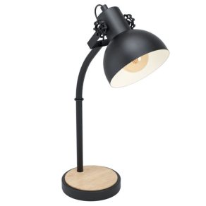   Lampa de masă Loft, negru, 57 cm - Lubenham Eglo 44058, cu soclu 1xE27
