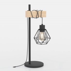   Lampă de masă scandinavă, 50 cm - Townshend Eglo 44079, cu soclu 1xE27