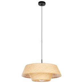   Lampă suspendată naturală, 50 cm - Marford Eglo 44096, cu soclu 1xE27, 220-240 V