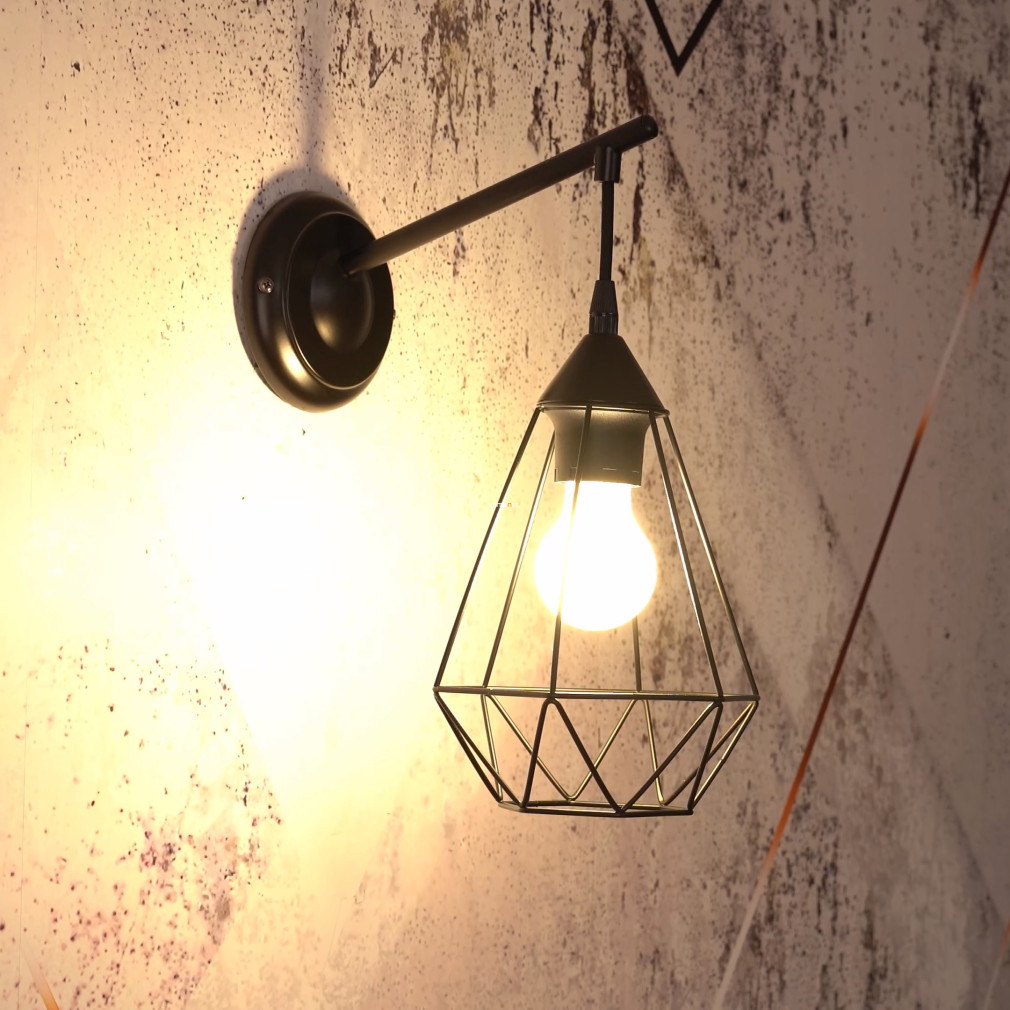 Lampa de perete, negru - Tarbes Eglo 49081