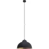 Lampă suspendată, 37 cm, cupru negru și roșu - Truro Eglo 49247