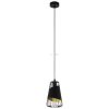 Lampă suspendată, 16,5 cm, negru și auriu - Austell Eglo 49447