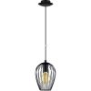 Lampă suspendată, 16 cm, negru - Newtown Eglo 49477