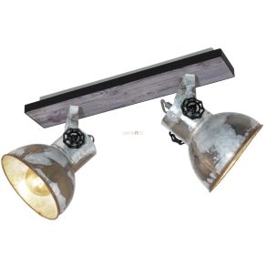   Lampă spot cu două socluri, finisaj antic gri - Barnstaple Eglo 49649