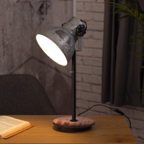   Lampă de masă în stil loft, 40 cm - Barnstaple Eglo 49718, cu soclu 1xE27