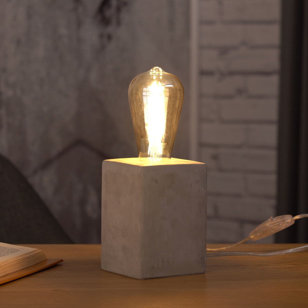 Lampa de masă din ceramică, 9x13 cm - Prestwick Eglo 49812, cu soclu 1xE27