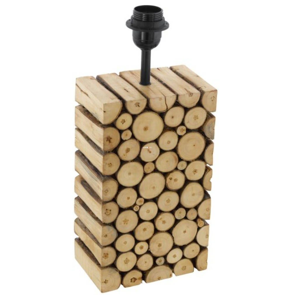Lampa de masă cu efect de buștean, 38 cm - Ribadeo Eglo 49833, cu soclu 1xE27