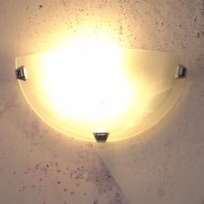 Aplică de perete, alb-argintiu - Salome Eglo 7188