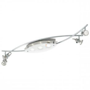 Lampă spot cu șapte socluri, nichel - Tukon Eglo 75295