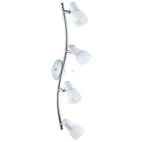   Lampă spot cu patru socluri, culoare alb-crom - Dakar Eglo 75304