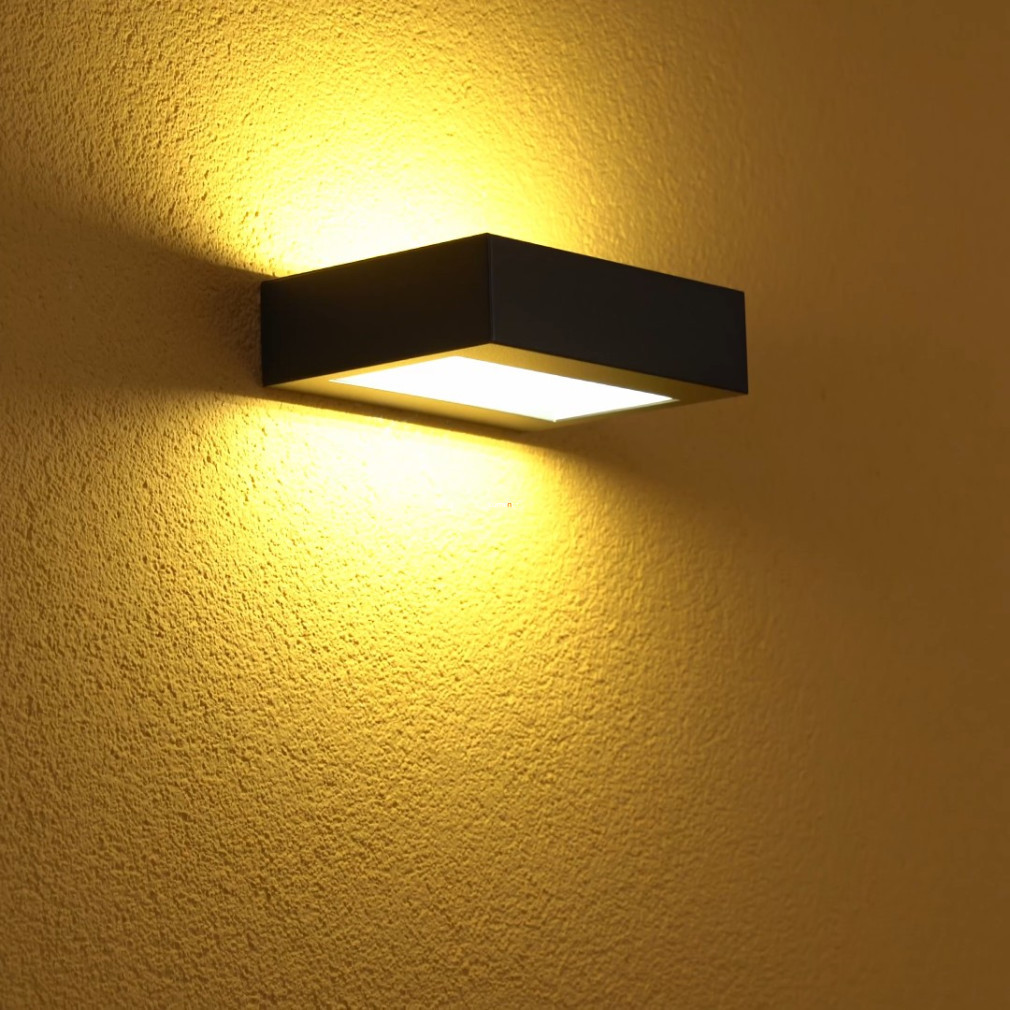 Lampă LED de exterior pentru perete 4,8 W, alb cald, culoare antracit - Rapina Eglo 75308