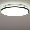 Lampă LED cu intensitate reglabilă pentru tavan 18 W, negru - Marunella Eglo 75438