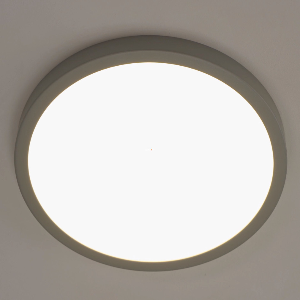 Lampa LED de tavan 20,5 W, alb cald, argintiu-alb - Molay Eglo 75529