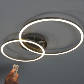   Lampă LED de tavan cu telecomandă, 45x30 cm - Palmaves 1 Eglo 75555
