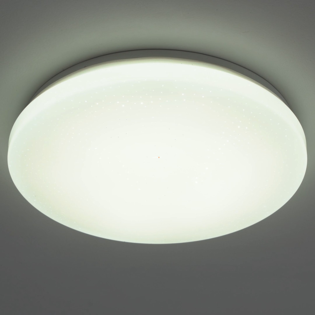 Lampa LED de tavan cu efect de sclipici pentru baie, 18 W, alb rece, culoare albă - Pogliola Eglo 75579