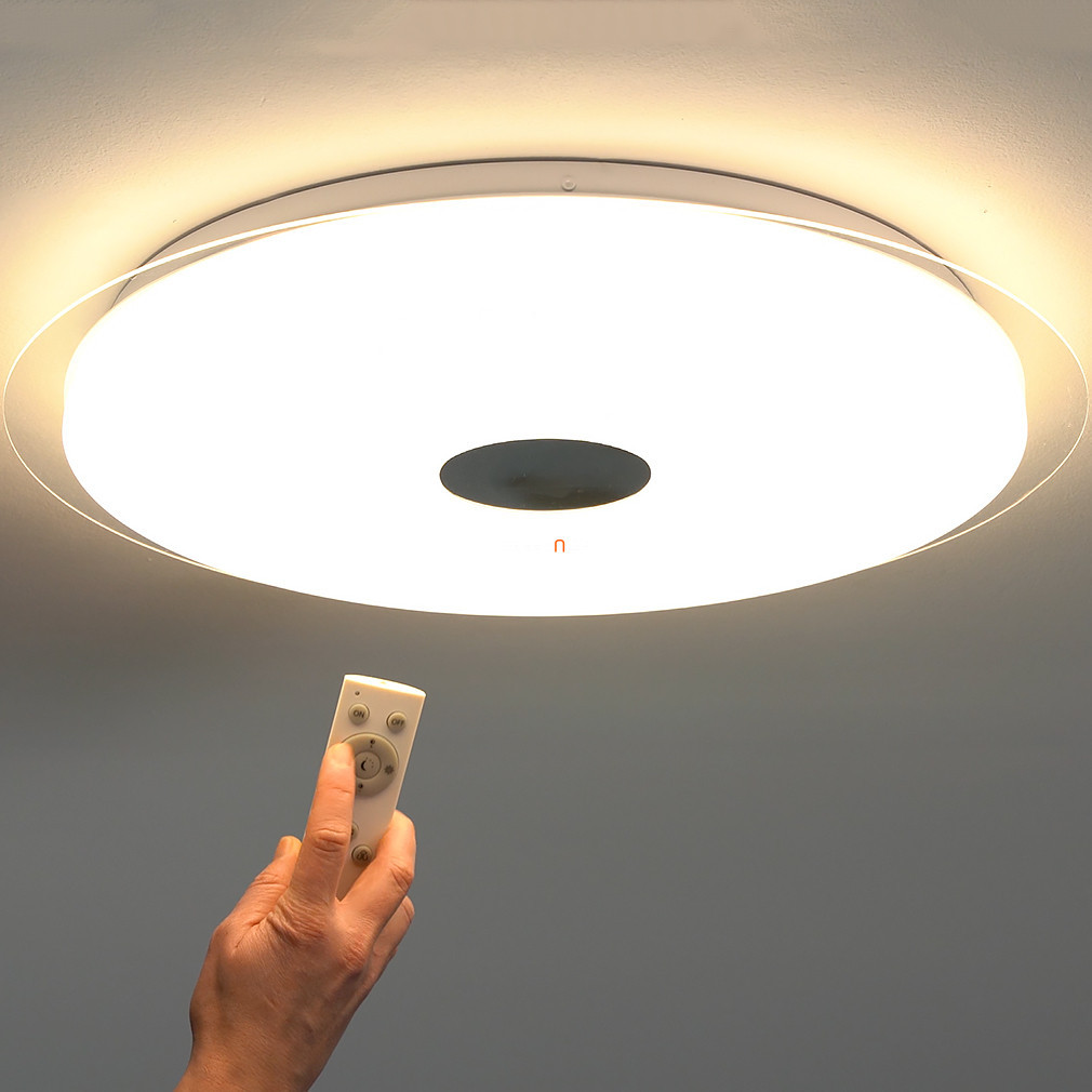 Lampa LED de tavan cu telecomanda, lumină albă rece-caldă - Igroka Eglo 75624