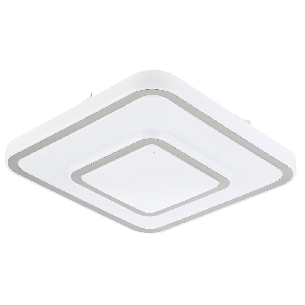 Lampa LED de tavan, 33x33 cm, culoare alb-argintiu - Pedroza Eglo 75656