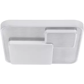   Lampă LED de tavan, 38 cm, aluminiu periat - Lepreso Eglo 75666