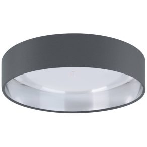   Lampă LED pentru tavan din material textil, 32 cm - Palomaro Eglo 75774, 960 lm, 3000 K, 3x3,6 W, 220-240 V