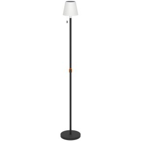   Lampă solară LED de exterior, RGBW, 140 cm - Montapalma Eglo 75888, reîncărcabilă, luminozitate reglabilă, comutator cu tragere, 2,2 W, 3000 K +RGB, 190 lm