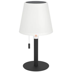   Lampă LED de masă pentru exterior, alimentată cu energie solară, RGBW, 25 cm - Montapalma Eglo 75889, reîncărcabilă, luminozitate reglabilă, întrerupător cu tragere, 2,2 W, 3000 K +RGB, 190 lm